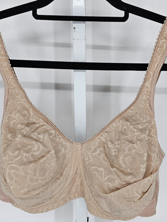 Playtex Other - Playtex 18 Hour Womens Sz 42C Unlined Full Figure T Shirt Bra Beige